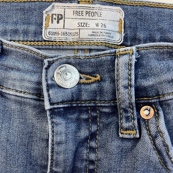 Free People Skinny Jeans Size 26 - Picture 7 of 9